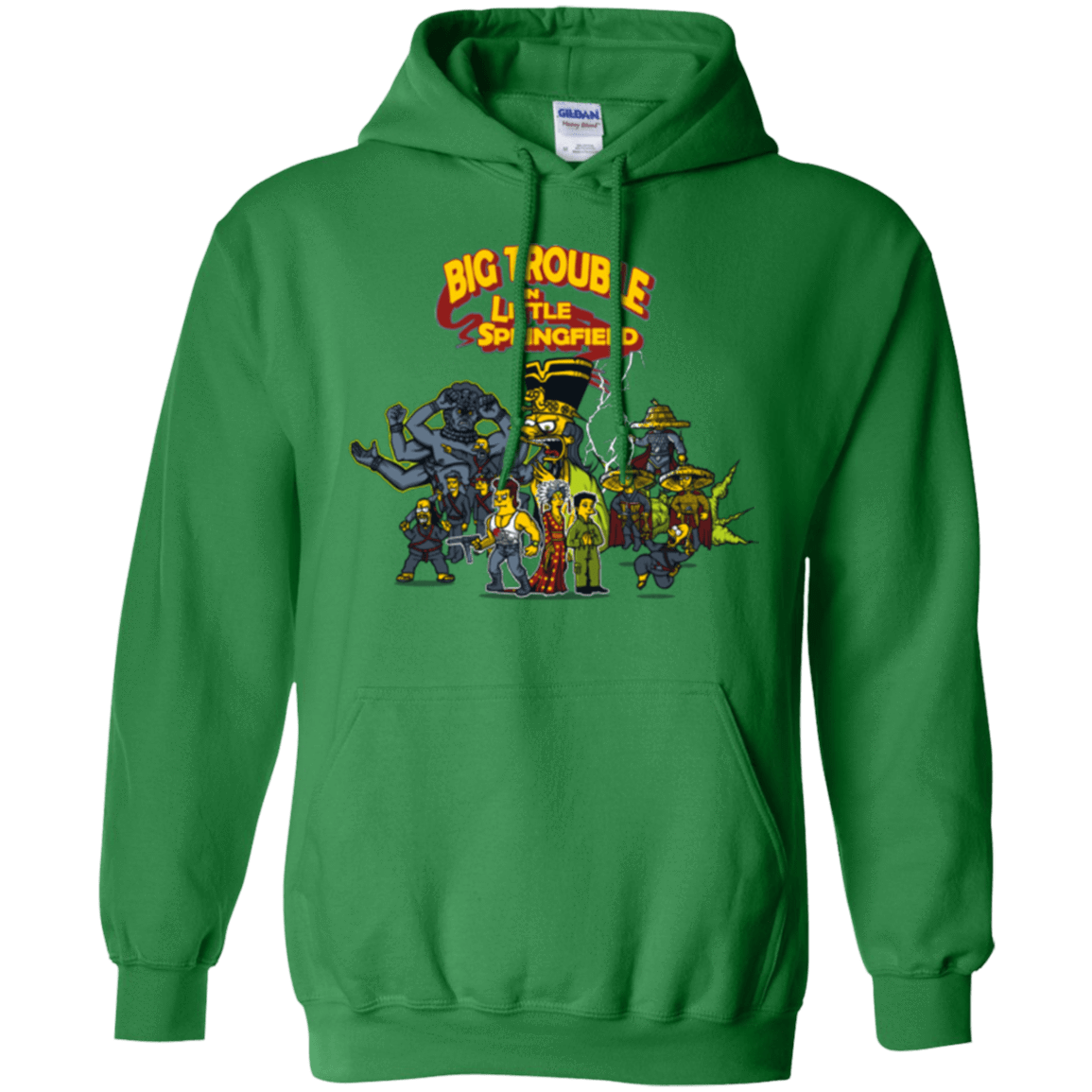 Sweatshirts Irish Green / S Big Trouble Pullover Hoodie
