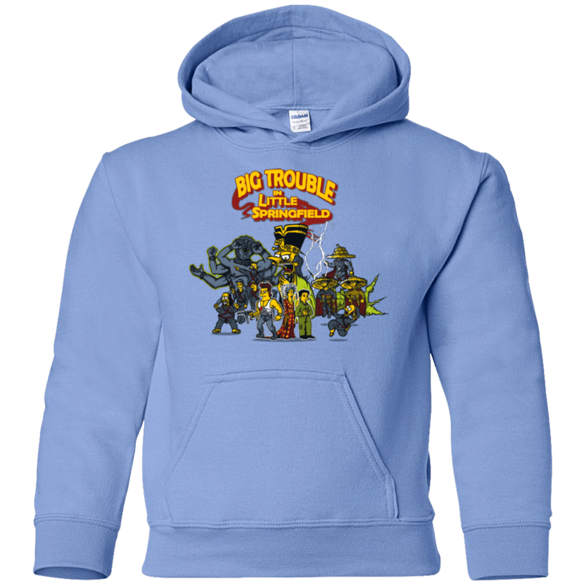 Sweatshirts Carolina Blue / YS Big Trouble Youth Hoodie
