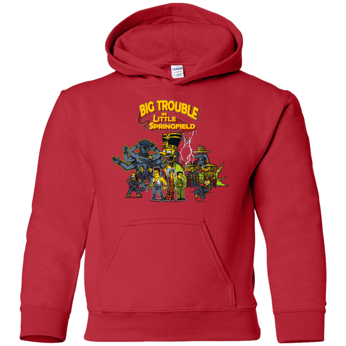 Sweatshirts Red / YS Big Trouble Youth Hoodie