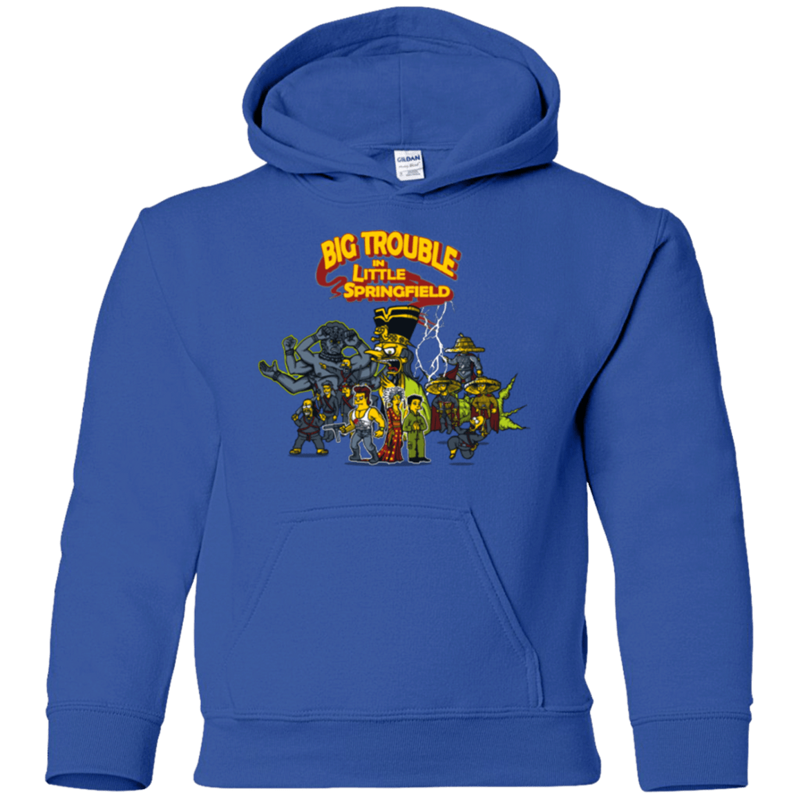 Sweatshirts Royal / YS Big Trouble Youth Hoodie