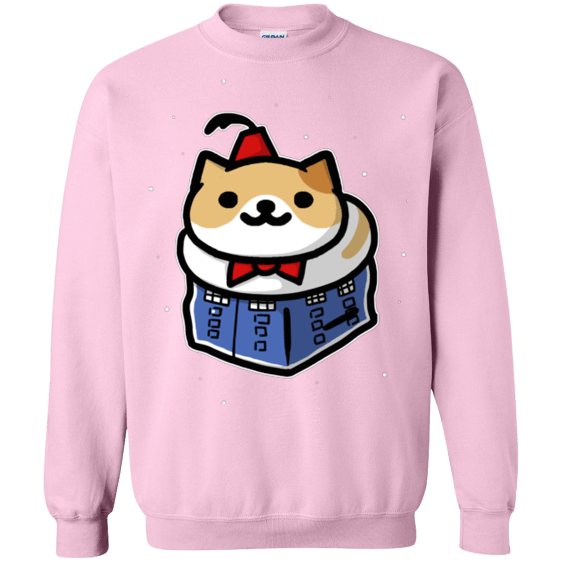 Sweatshirts Light Pink / Small Bigger On The Inside Crewneck Sweatshirt