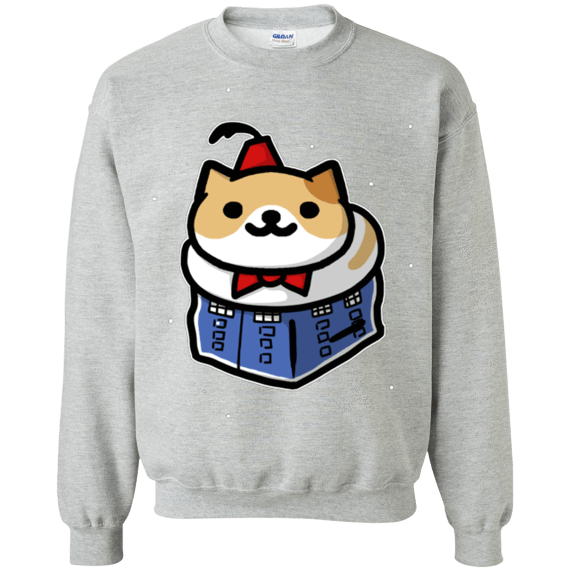 Sweatshirts Sport Grey / Small Bigger On The Inside Crewneck Sweatshirt