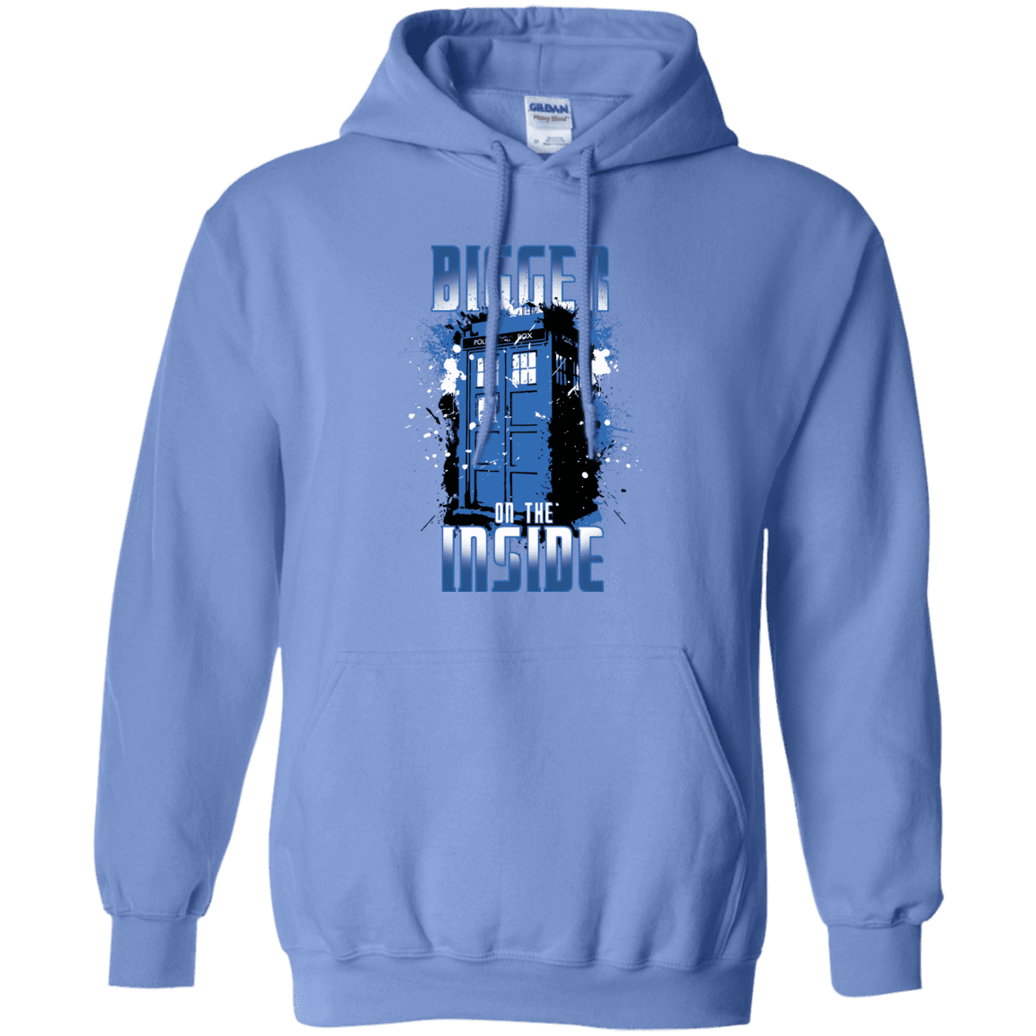Sweatshirts Carolina Blue / S Bigger on the Inside Pullover Hoodie