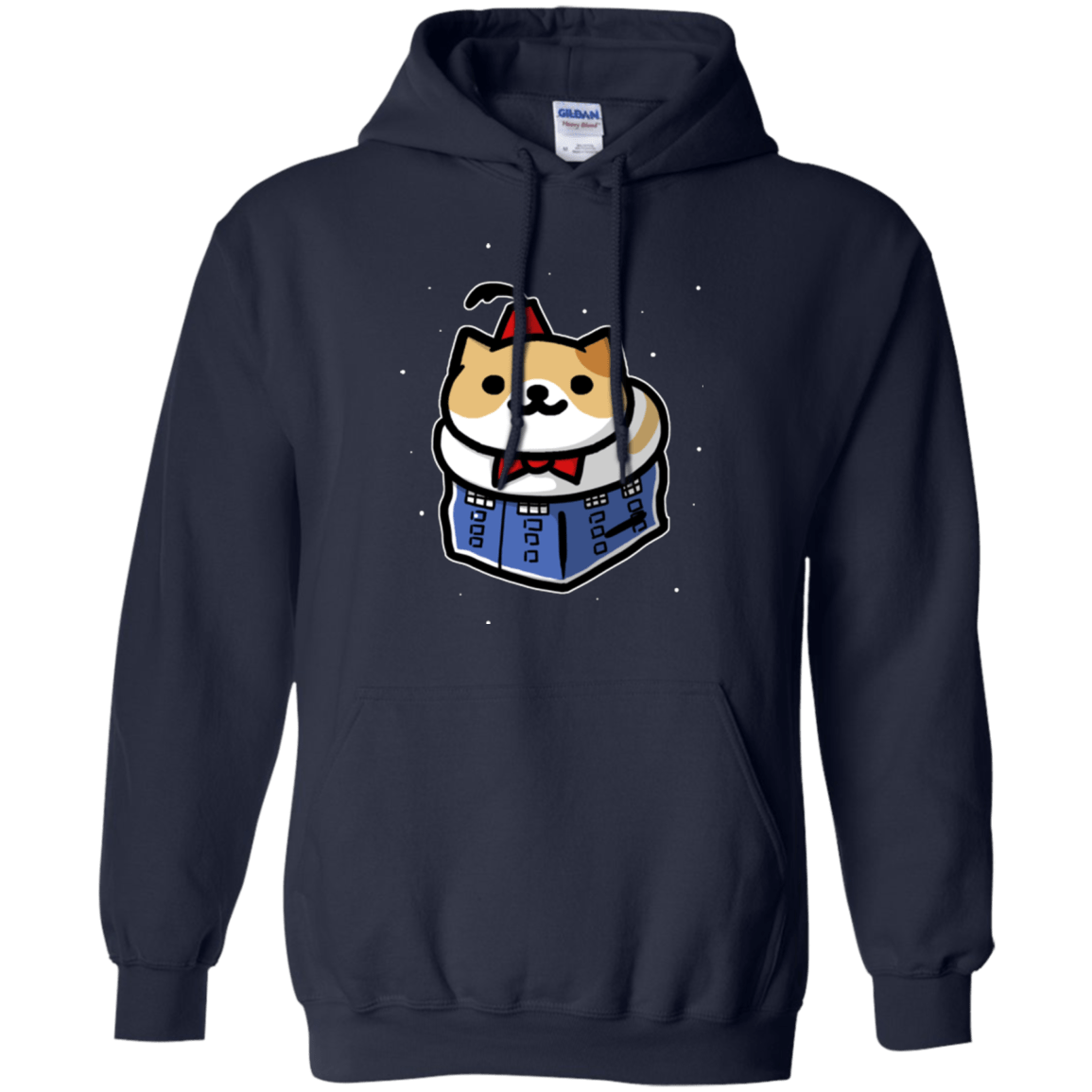 Sweatshirts Navy / Small Bigger On The Inside Pullover Hoodie