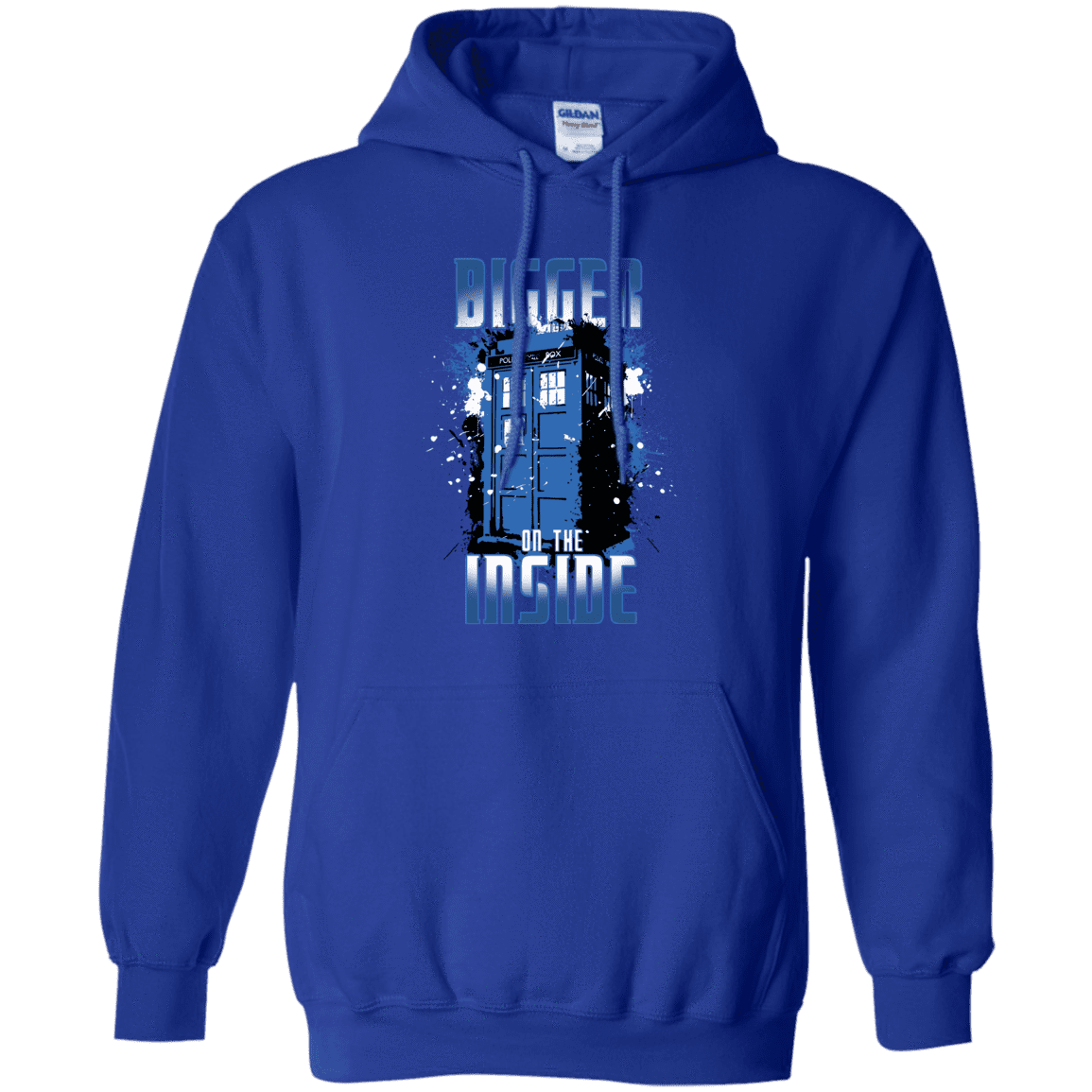 Sweatshirts Royal / S Bigger on the Inside Pullover Hoodie