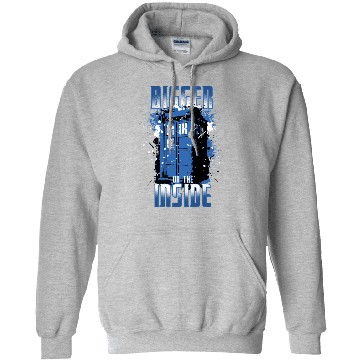 Sweatshirts Sport Grey / S Bigger on the Inside Pullover Hoodie