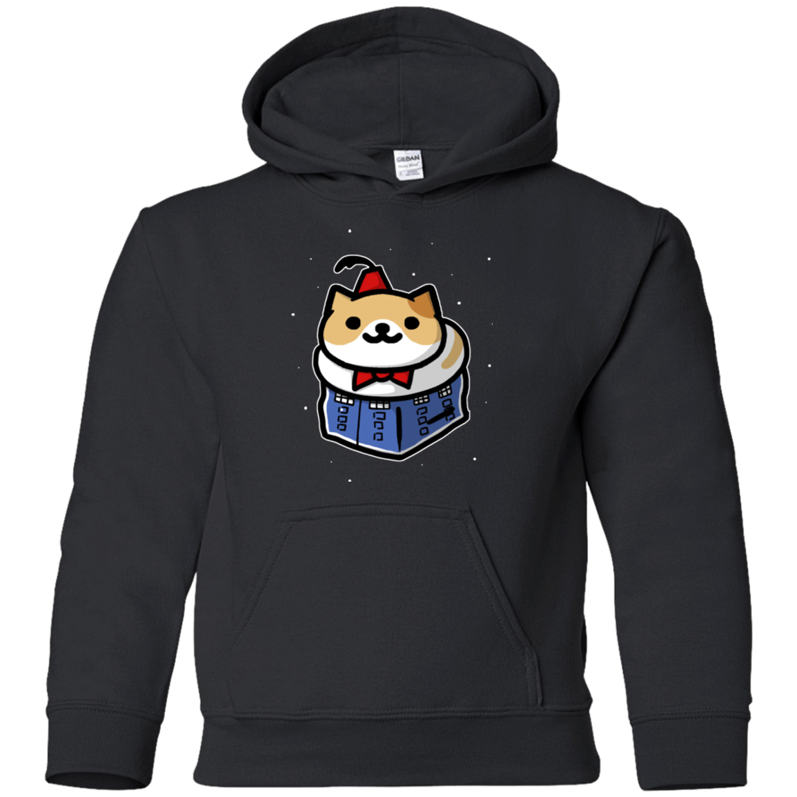 Sweatshirts Black / YS Bigger On The Inside Youth Hoodie