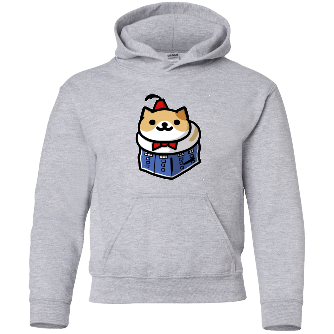 Sweatshirts Sport Grey / YS Bigger On The Inside Youth Hoodie