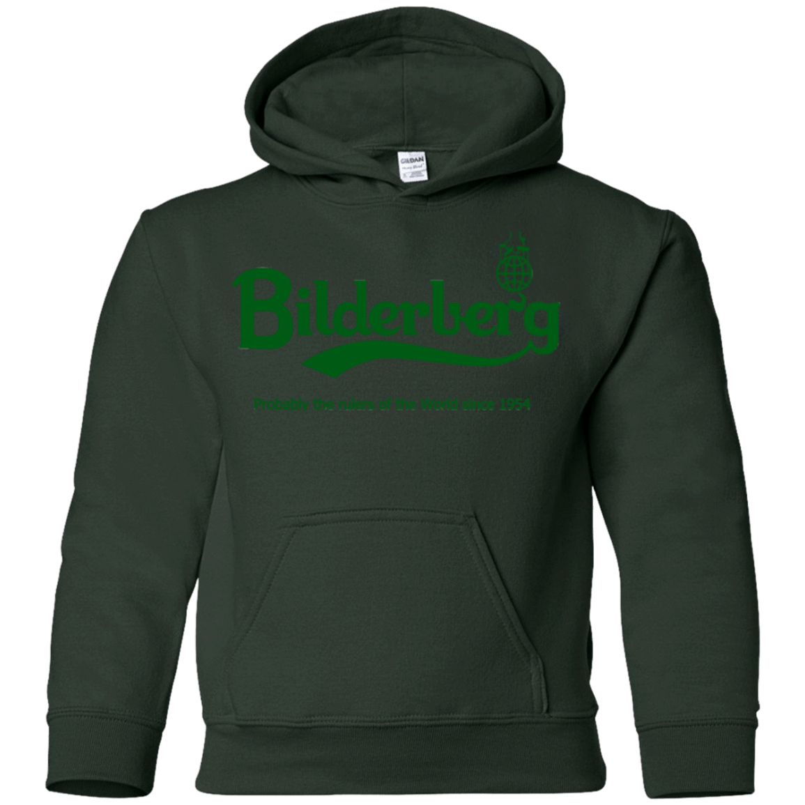Sweatshirts Forest Green / YS Bilderberg Youth Hoodie