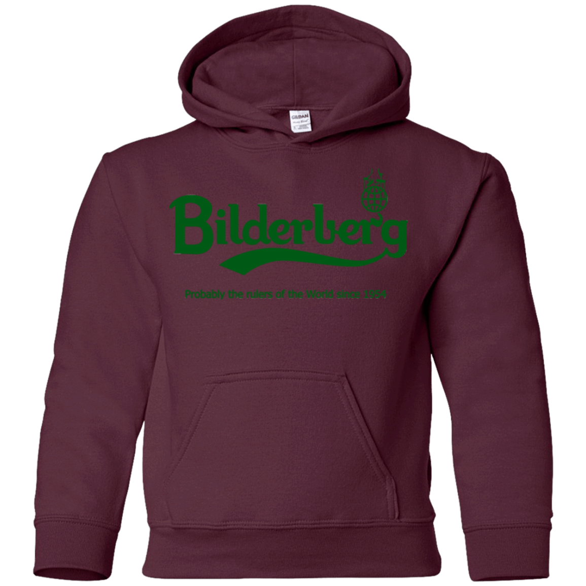 Sweatshirts Maroon / YS Bilderberg Youth Hoodie