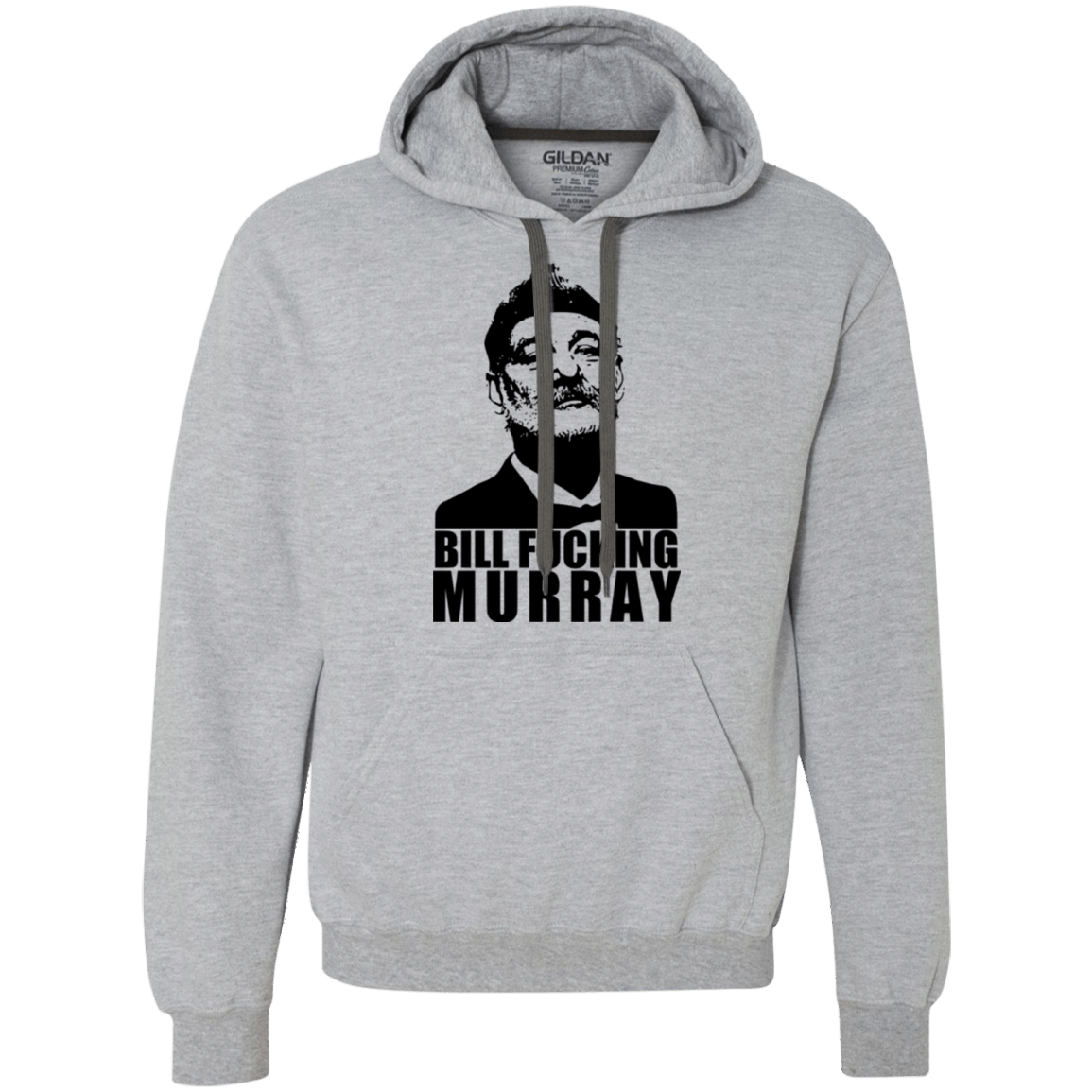 Sweatshirts Sport Grey / Small Bill fucking murray Premium Fleece Hoodie
