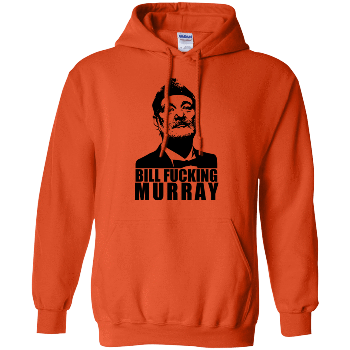 Sweatshirts Orange / Small Bill fucking murray Pullover Hoodie