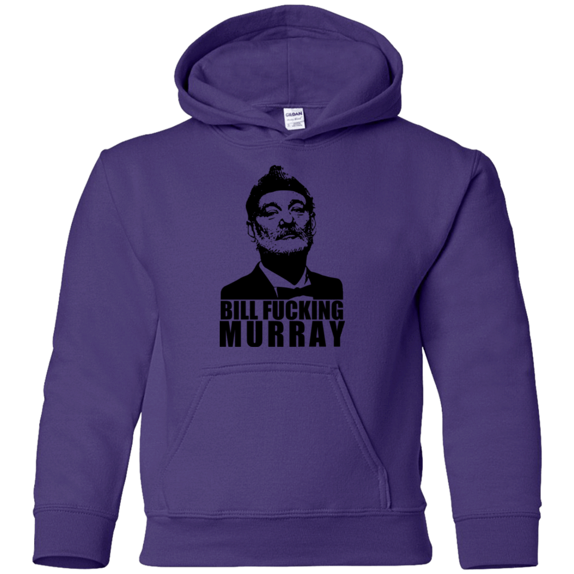 Sweatshirts Purple / YS Bill fucking murray Youth Hoodie