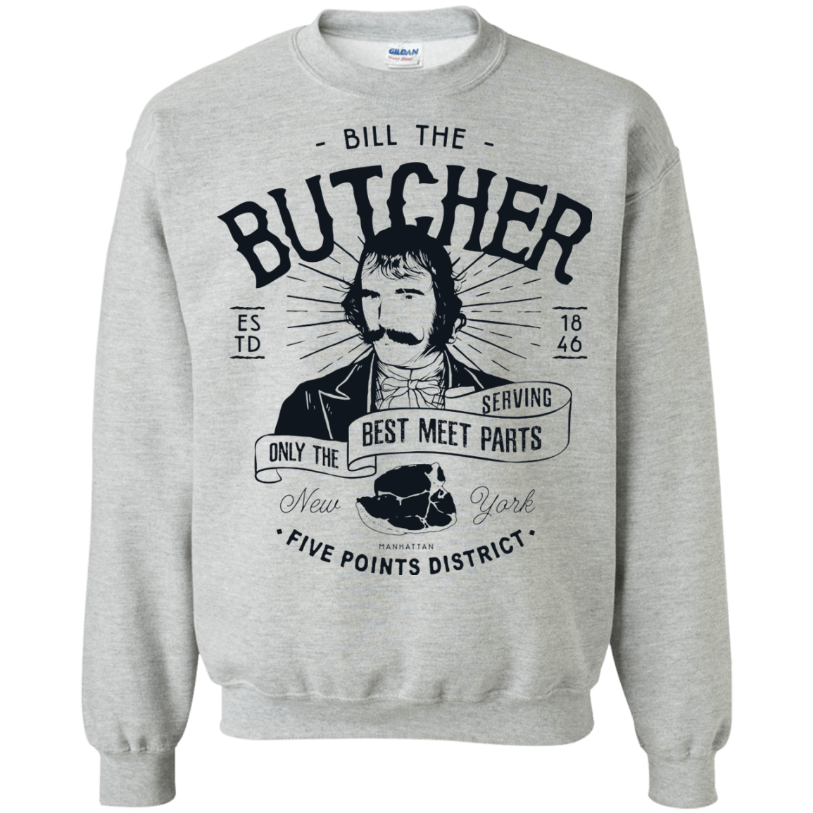 Sweatshirts Sport Grey / Small Bill The Butcher Crewneck Sweatshirt