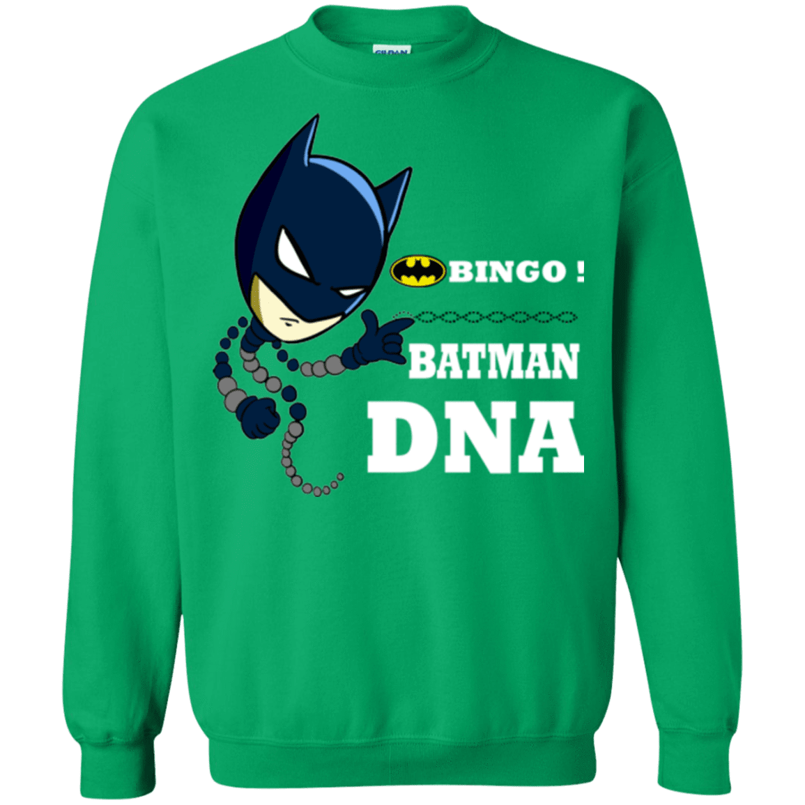 Sweatshirts Irish Green / Small Bingo Batman Crewneck Sweatshirt