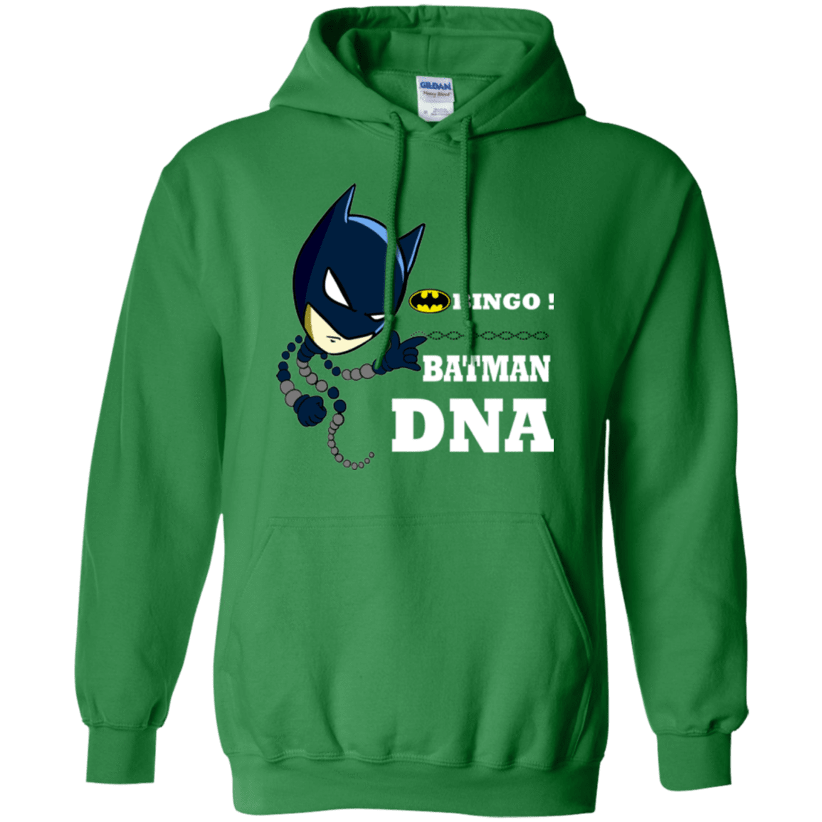 Sweatshirts Irish Green / Small Bingo Batman Pullover Hoodie