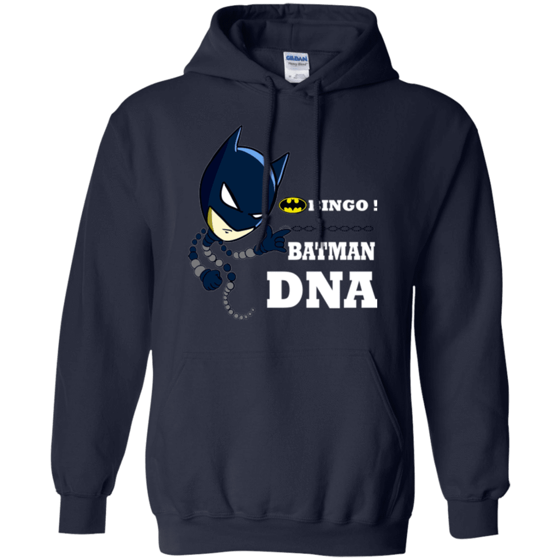 Sweatshirts Navy / Small Bingo Batman Pullover Hoodie