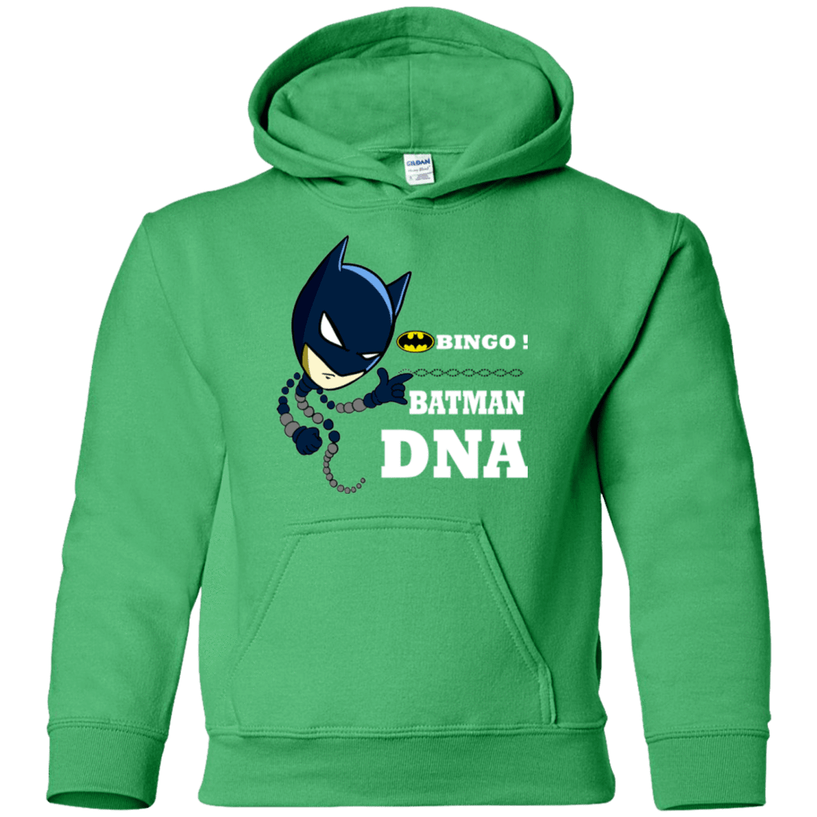 Sweatshirts Irish Green / YS Bingo Batman Youth Hoodie