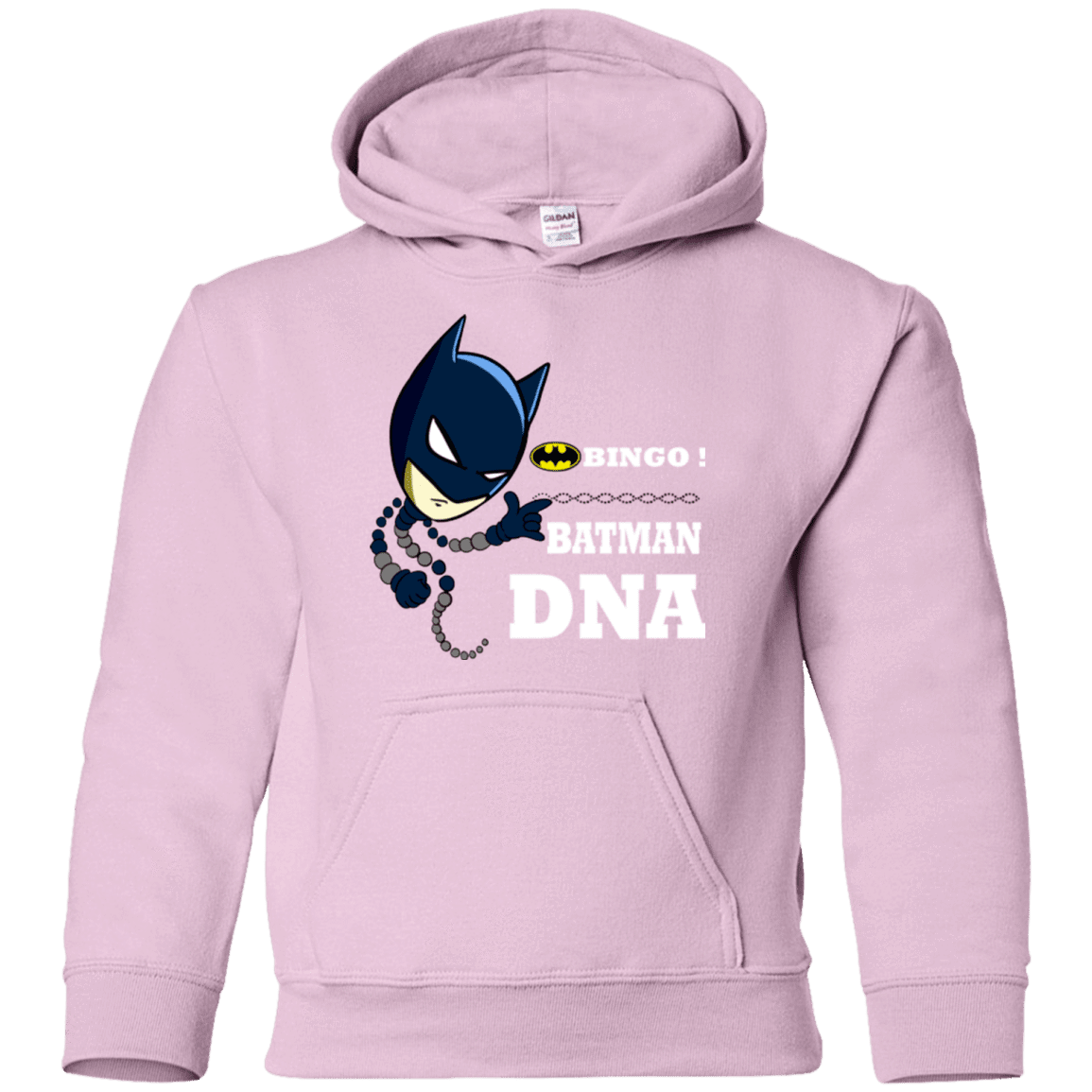 Sweatshirts Light Pink / YS Bingo Batman Youth Hoodie