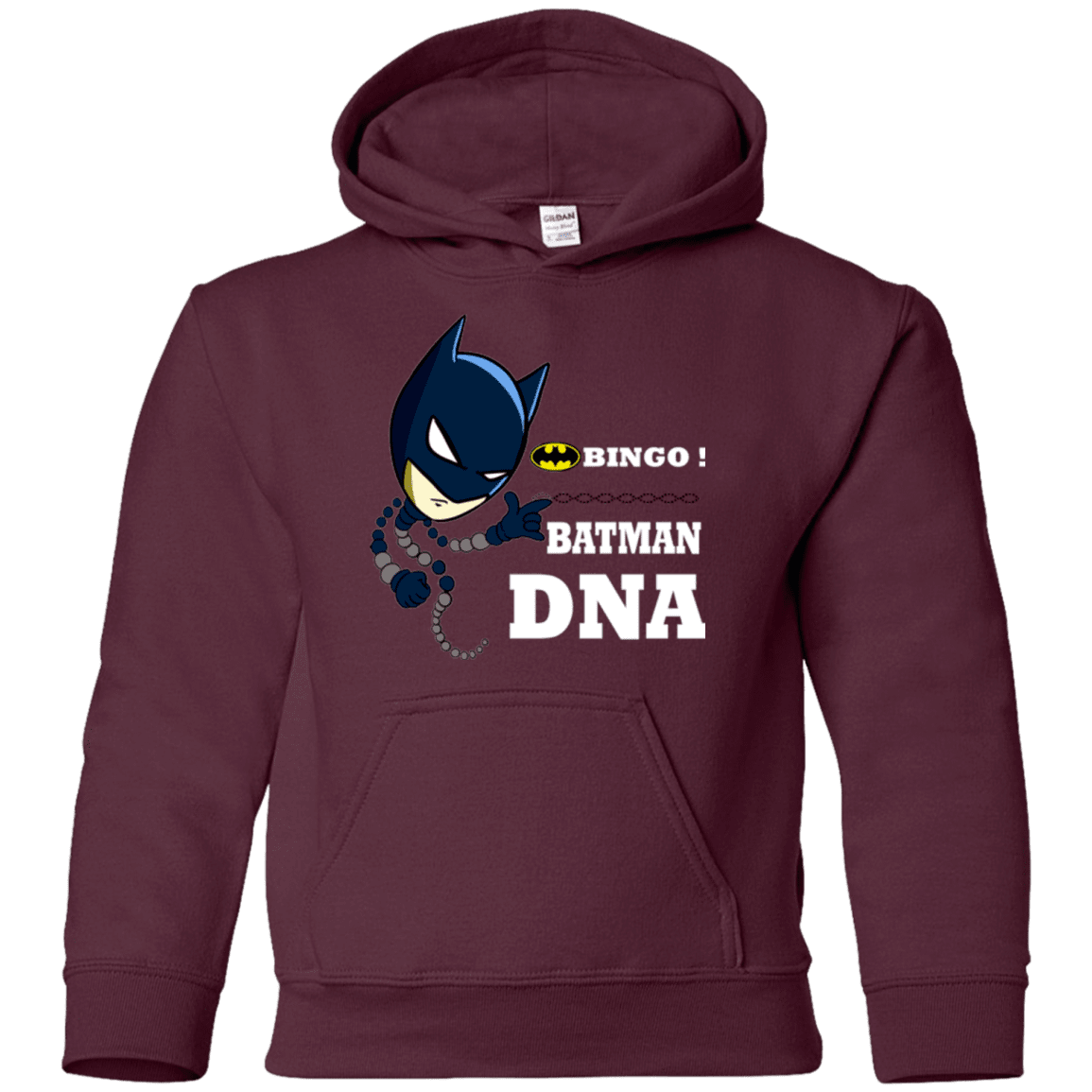 Sweatshirts Maroon / YS Bingo Batman Youth Hoodie
