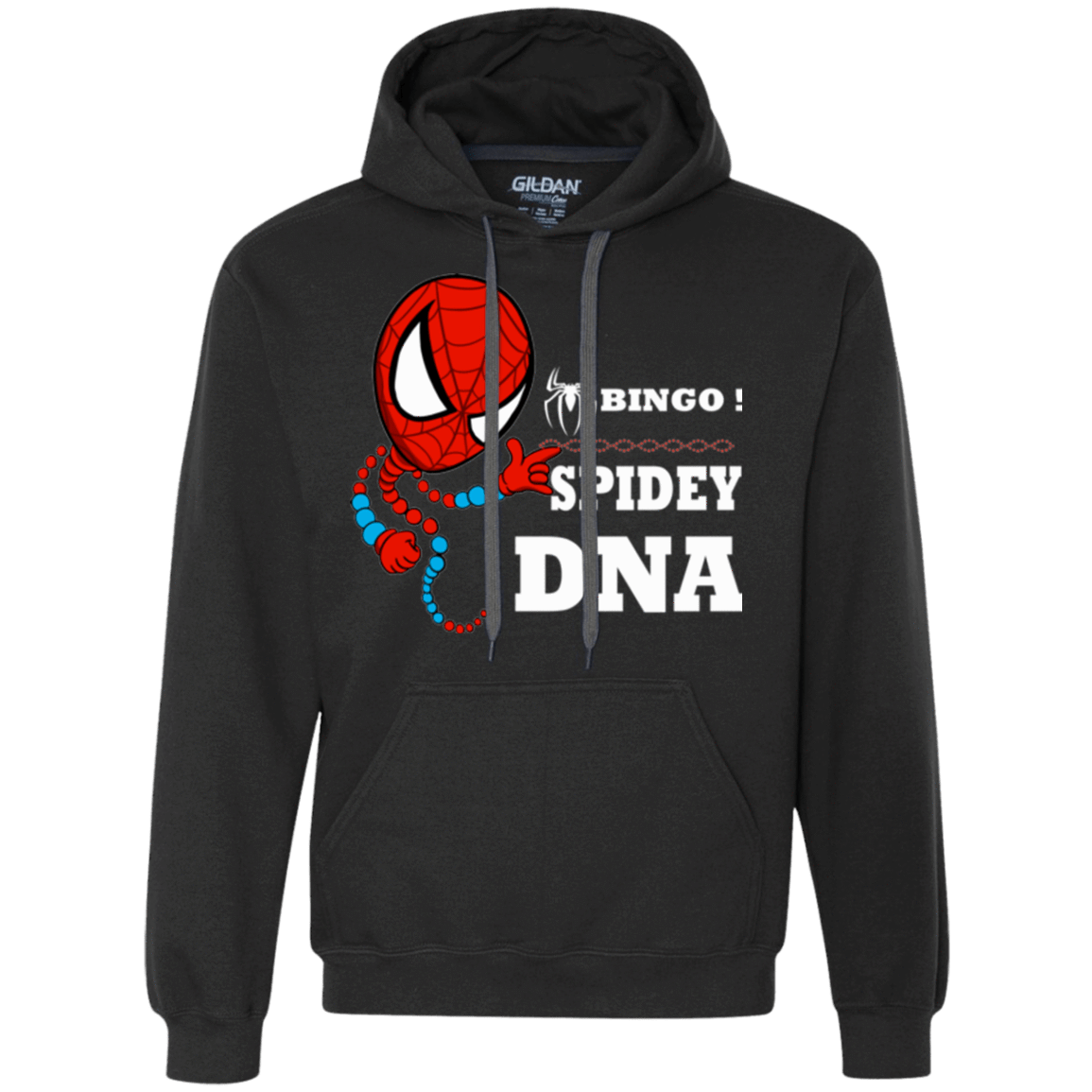 Sweatshirts Black / Small Bingo Spidey Premium Fleece Hoodie