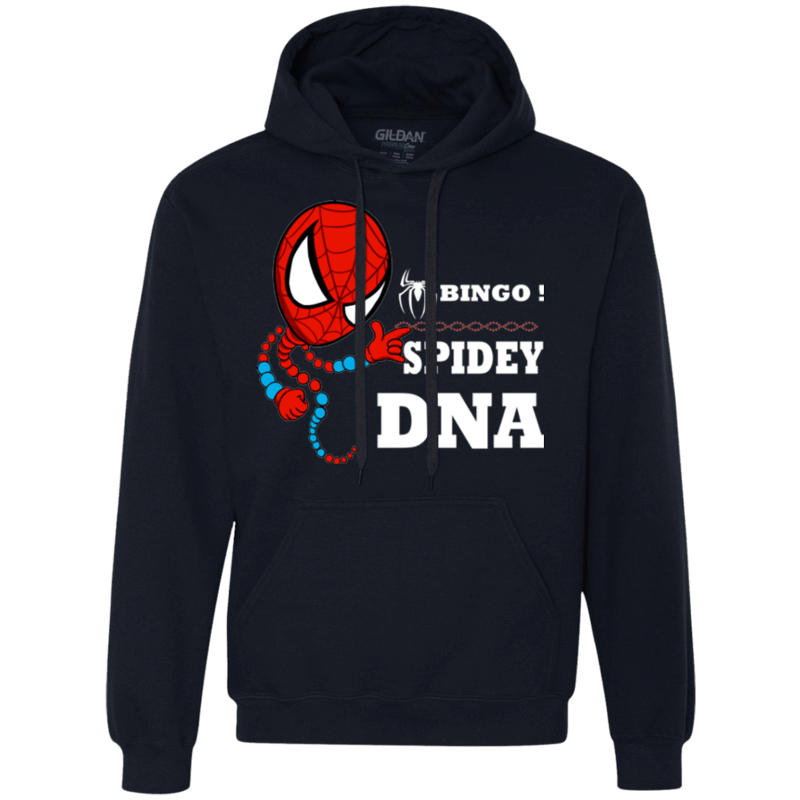 Sweatshirts Navy / Small Bingo Spidey Premium Fleece Hoodie