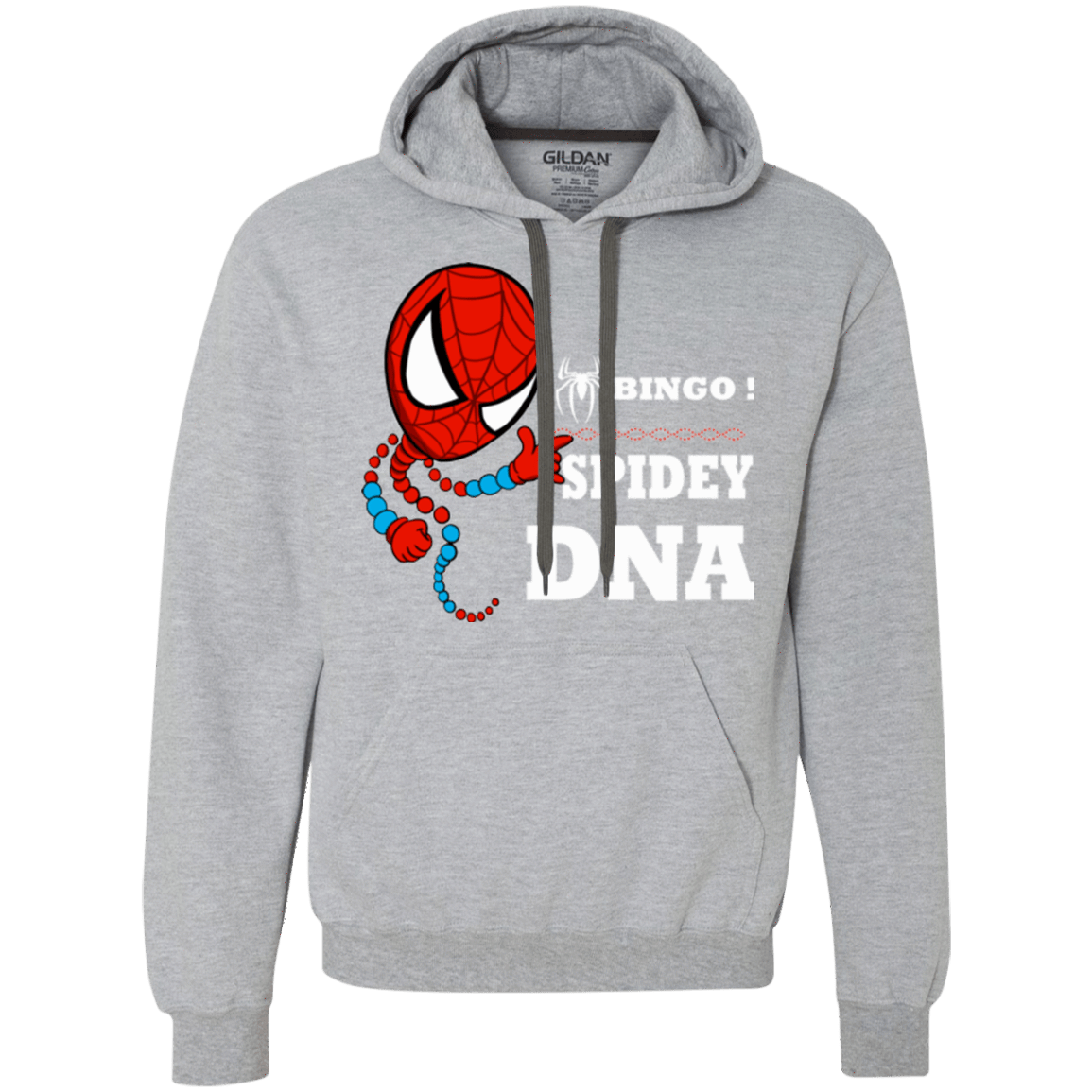 Sweatshirts Sport Grey / Small Bingo Spidey Premium Fleece Hoodie