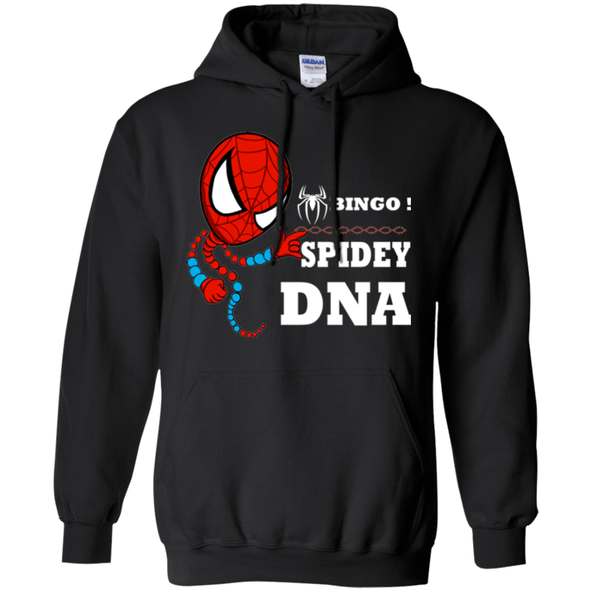 Sweatshirts Black / Small Bingo Spidey Pullover Hoodie