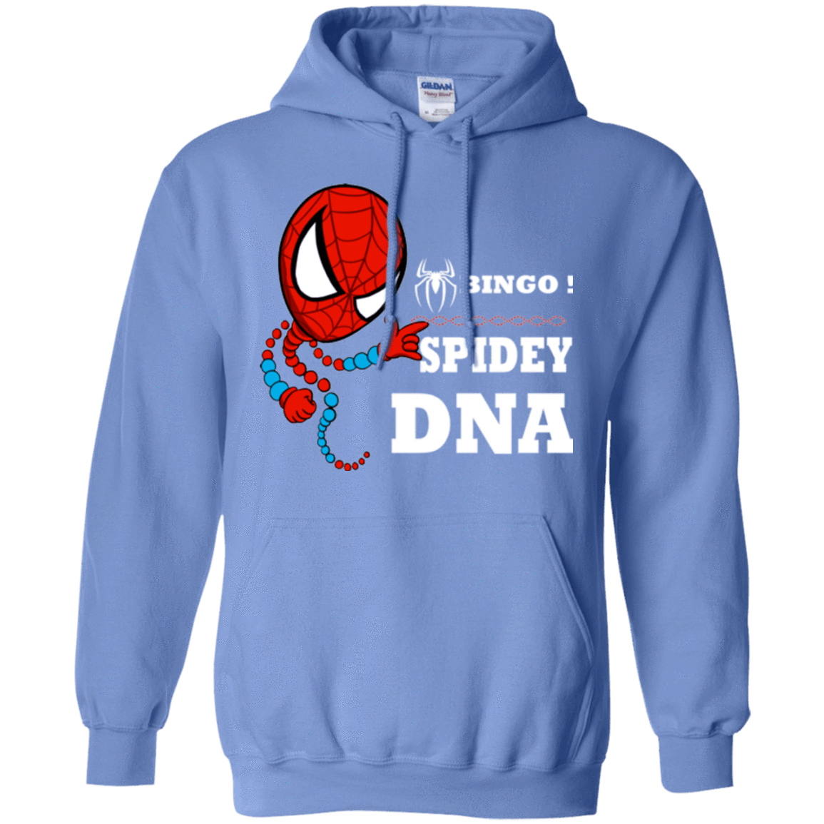 Sweatshirts Carolina Blue / Small Bingo Spidey Pullover Hoodie