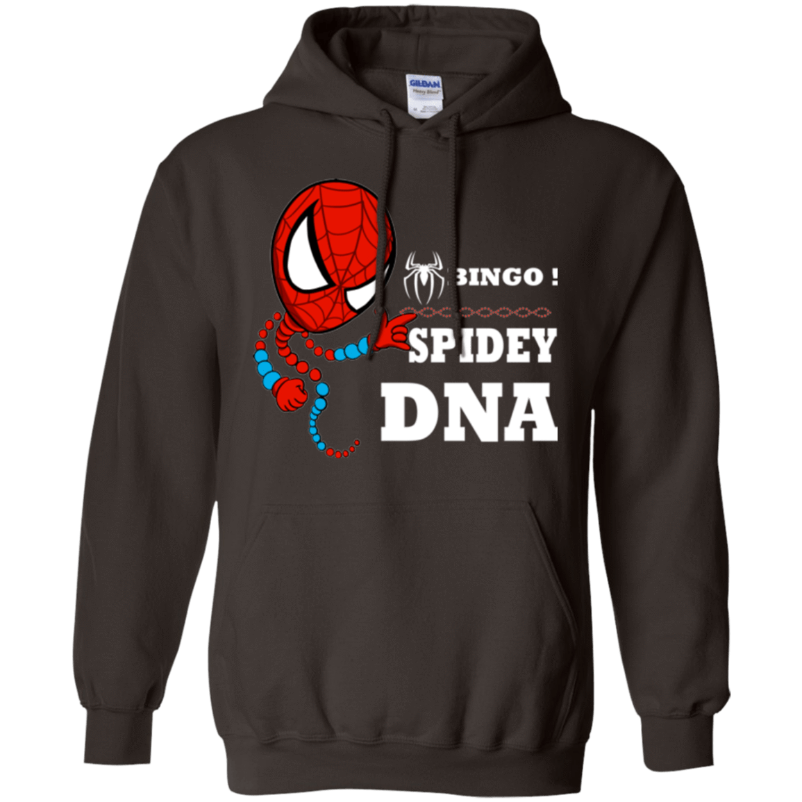 Sweatshirts Dark Chocolate / Small Bingo Spidey Pullover Hoodie