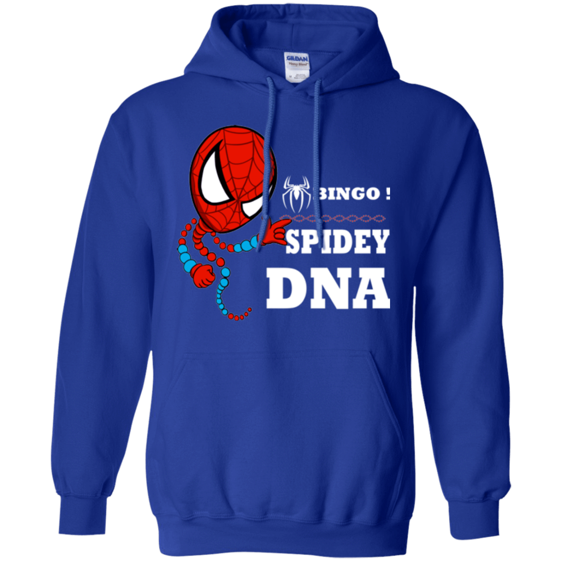 Sweatshirts Royal / Small Bingo Spidey Pullover Hoodie