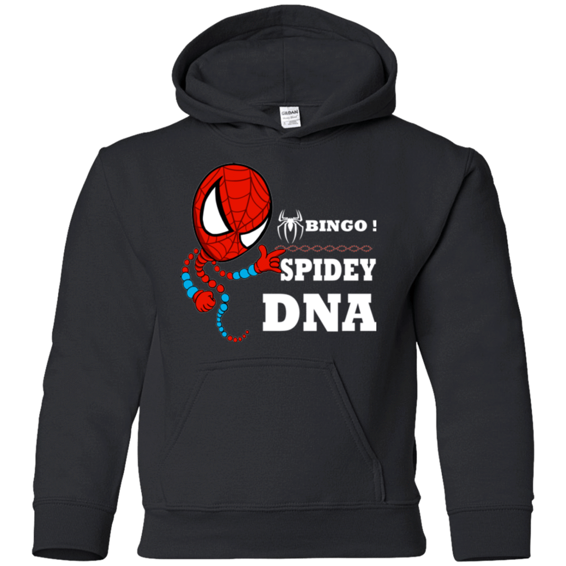 Sweatshirts Black / YS Bingo Spidey Youth Hoodie