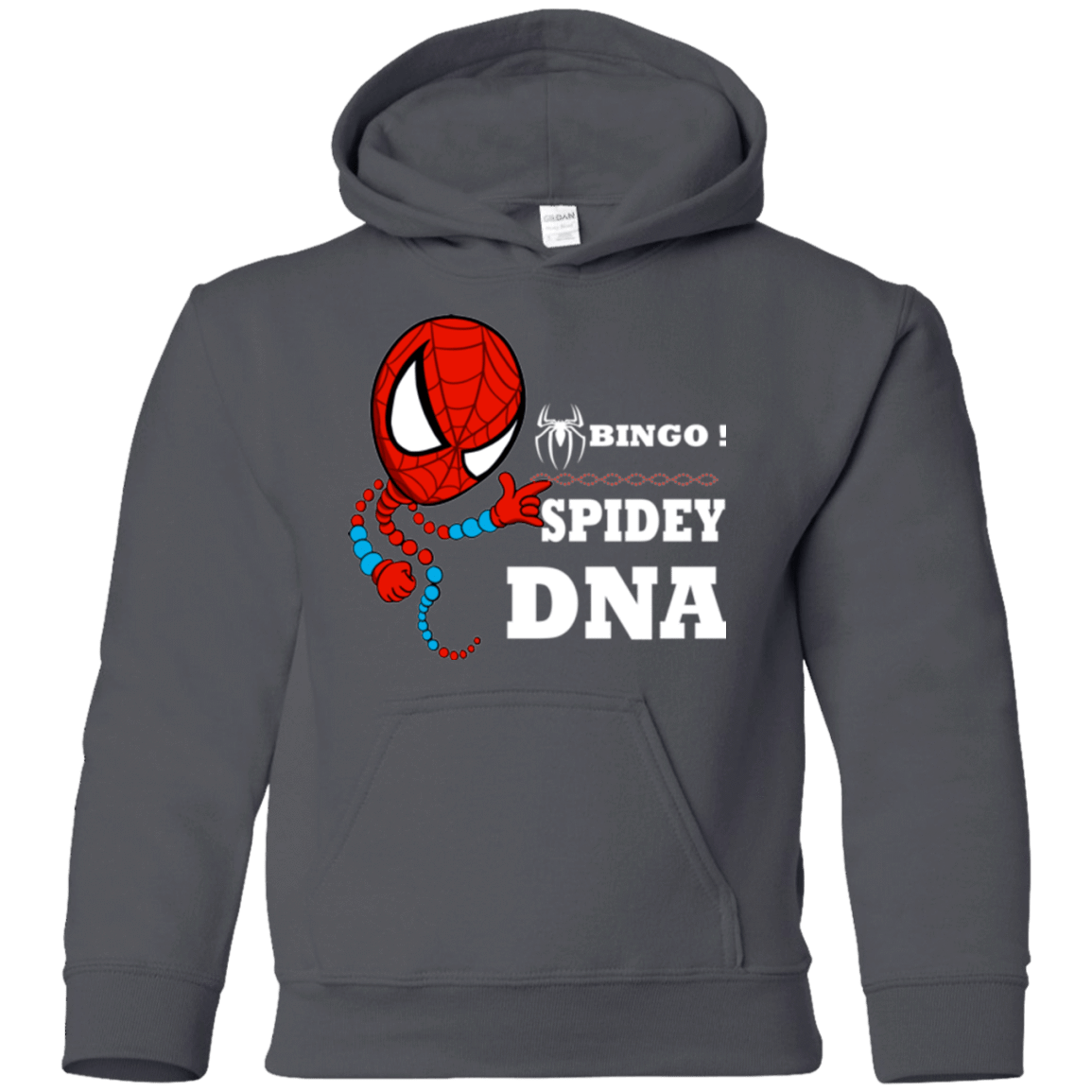 Sweatshirts Charcoal / YS Bingo Spidey Youth Hoodie
