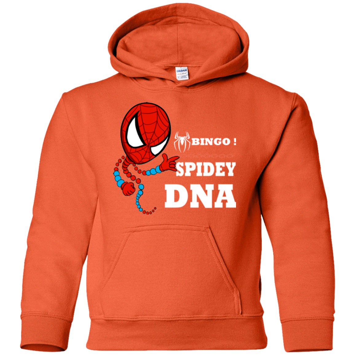 Sweatshirts Orange / YS Bingo Spidey Youth Hoodie