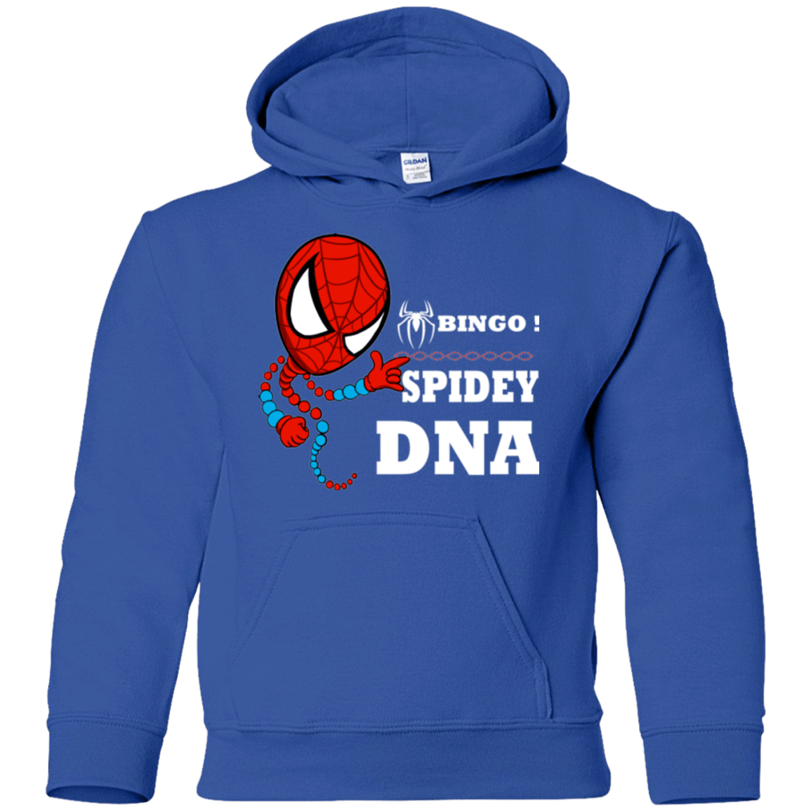 Sweatshirts Royal / YS Bingo Spidey Youth Hoodie