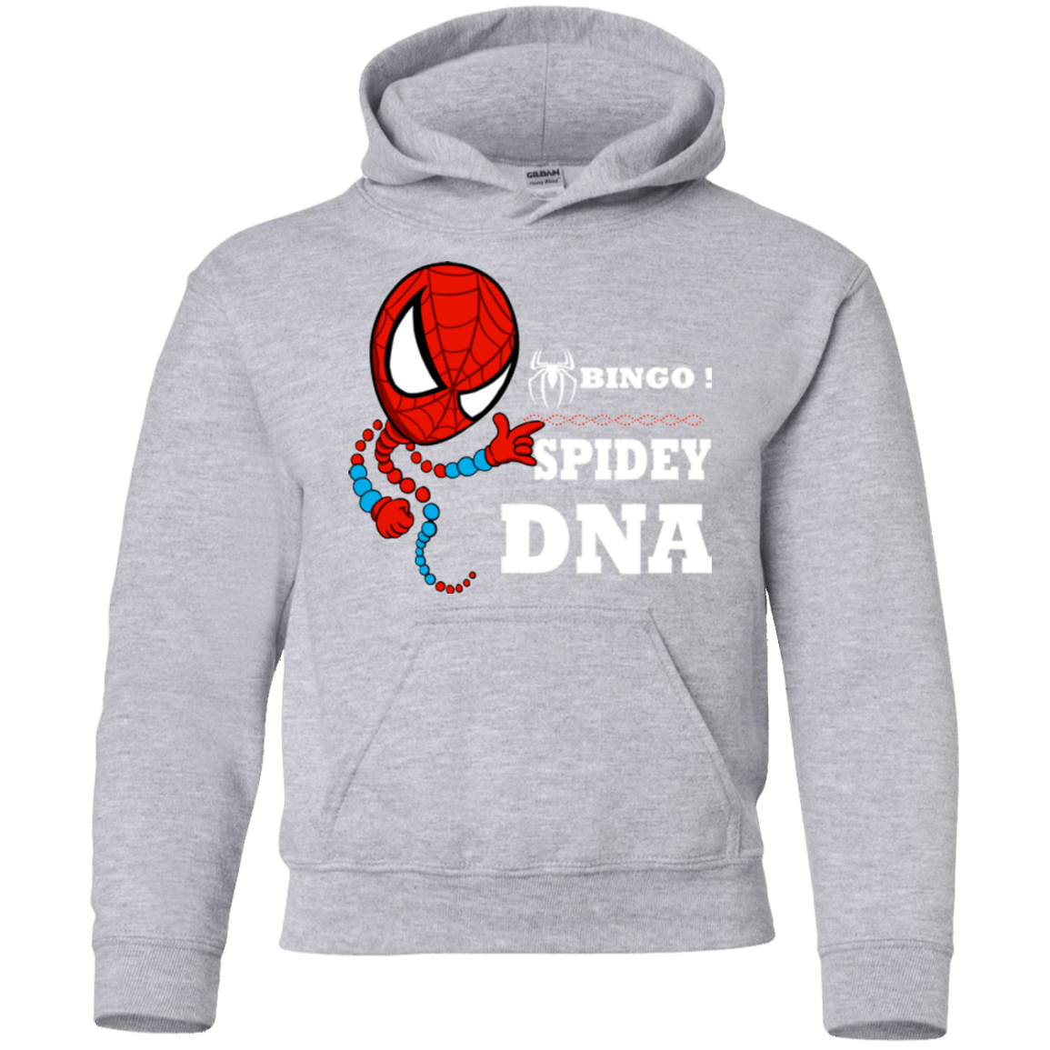 Sweatshirts Sport Grey / YS Bingo Spidey Youth Hoodie