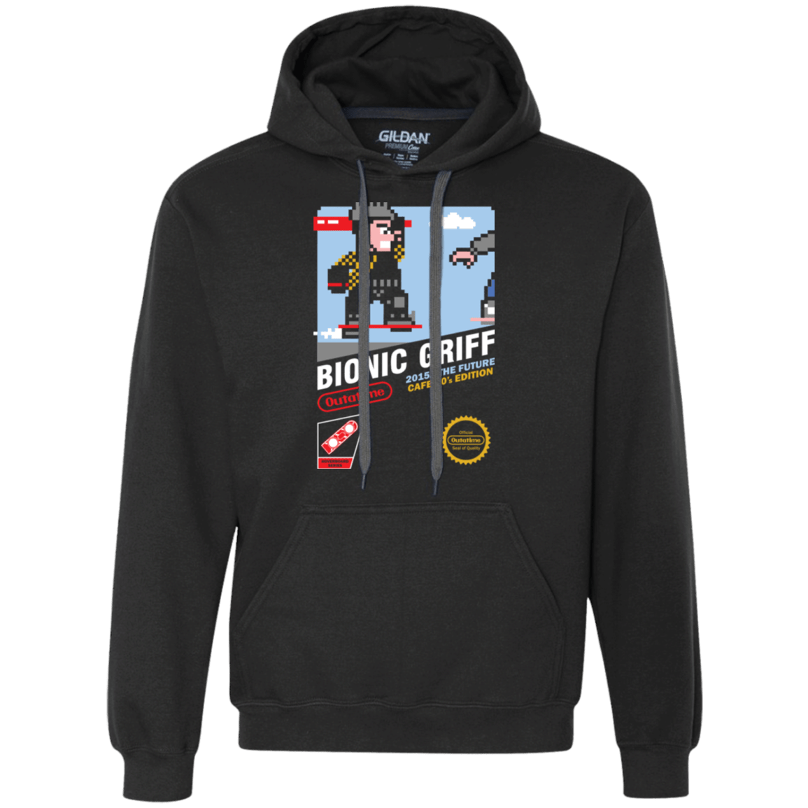 Sweatshirts Black / Small Bionic Griff Premium Fleece Hoodie
