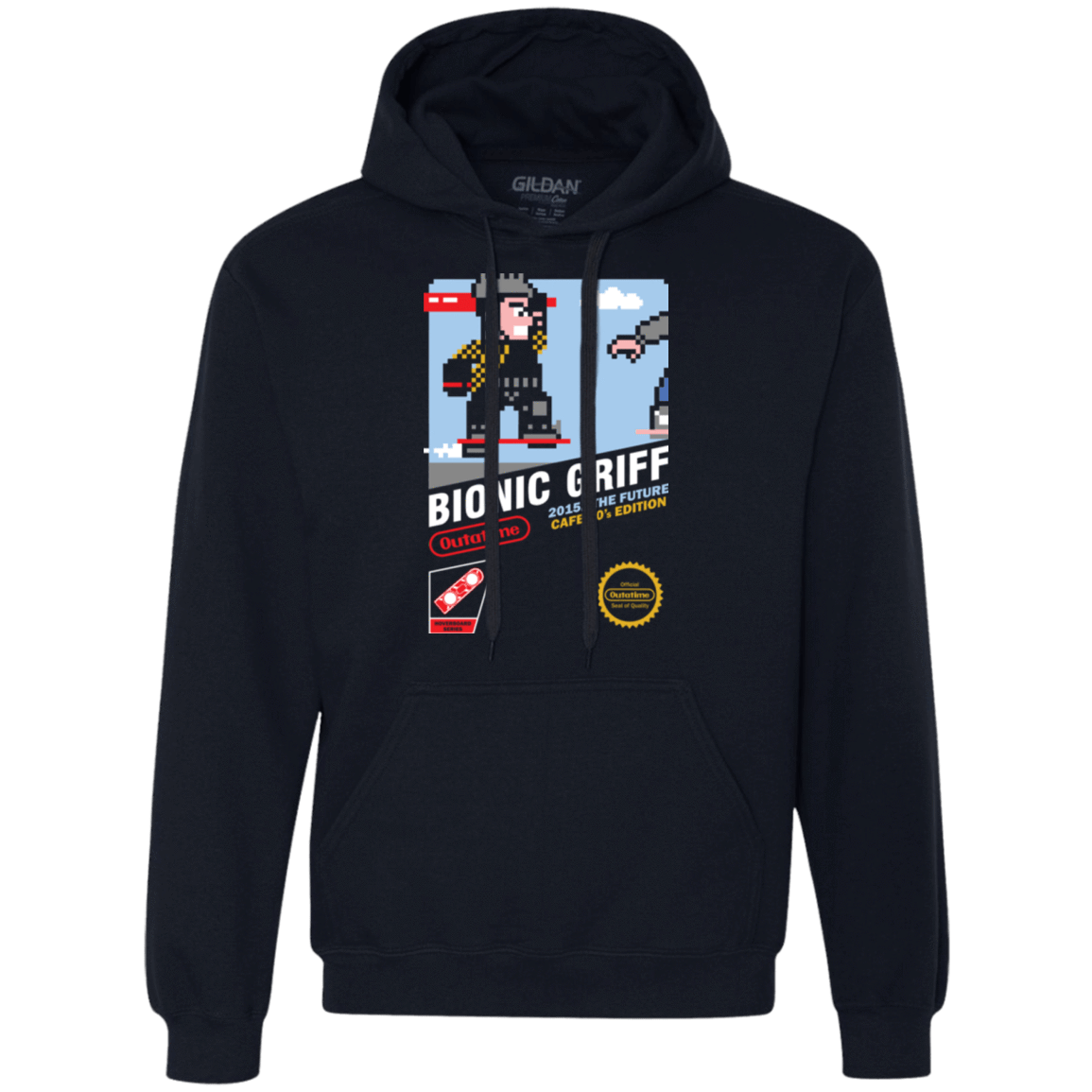 Sweatshirts Navy / Small Bionic Griff Premium Fleece Hoodie