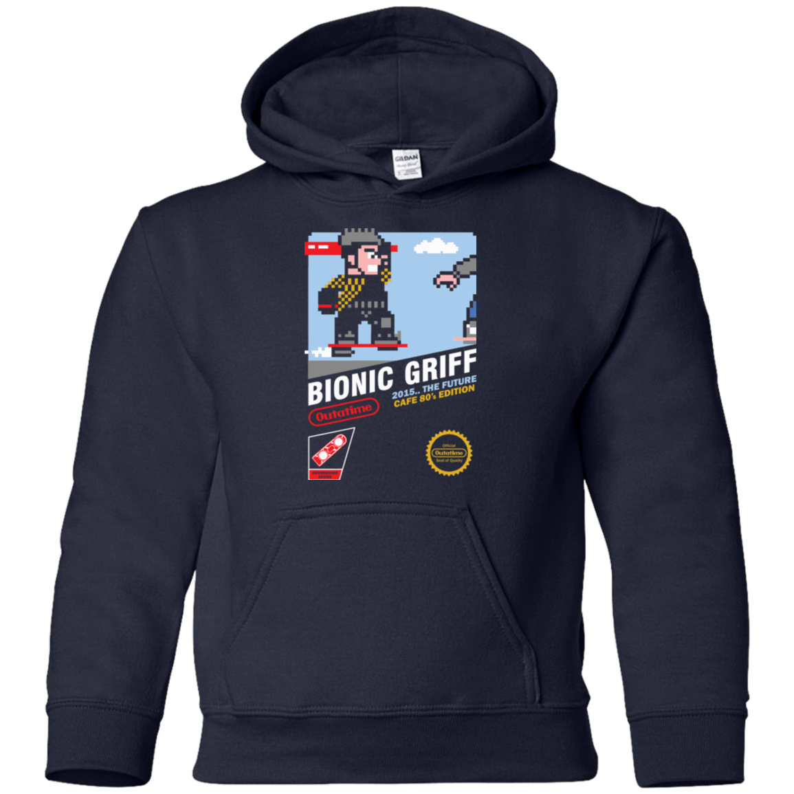 Sweatshirts Navy / YS Bionic Griff Youth Hoodie