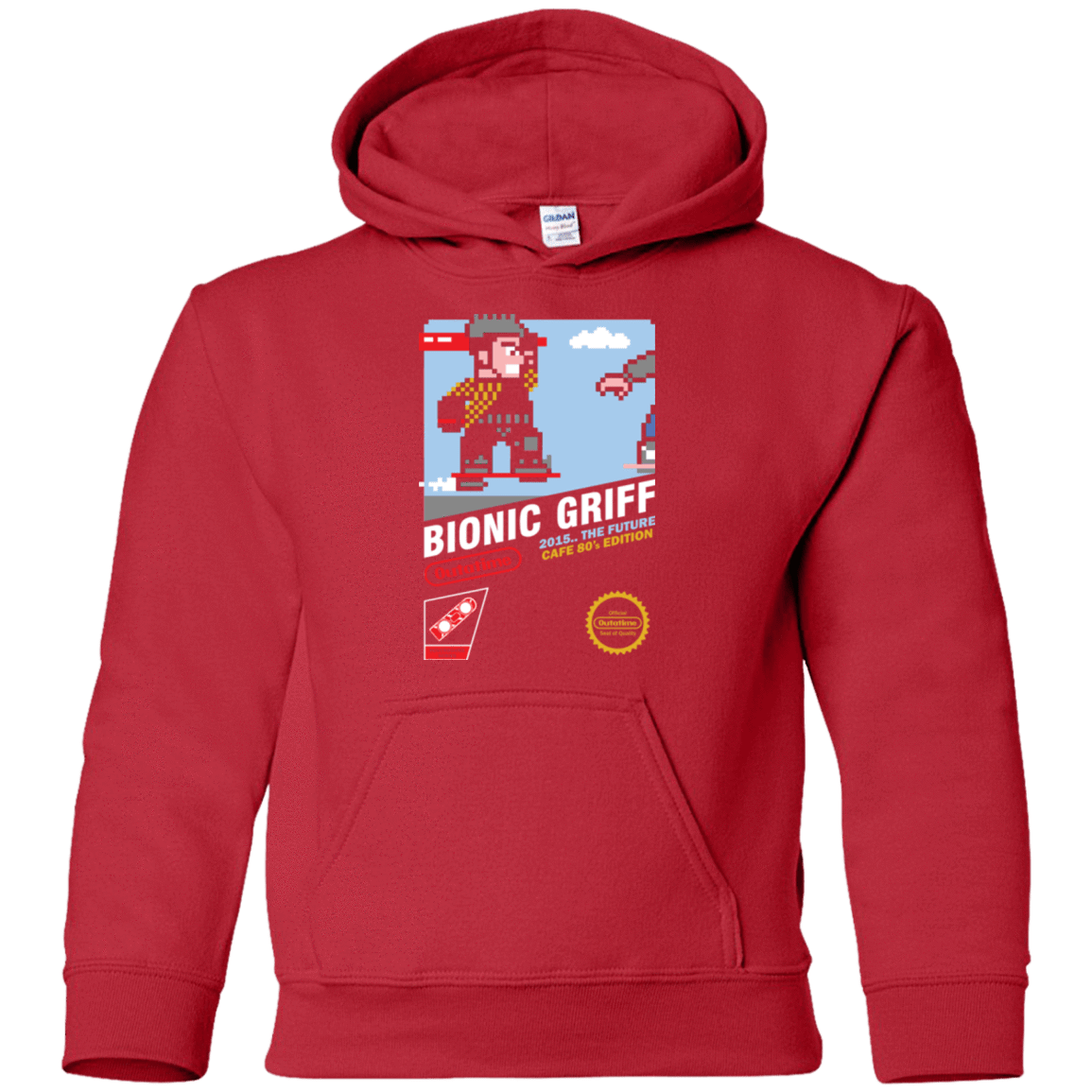 Sweatshirts Red / YS Bionic Griff Youth Hoodie