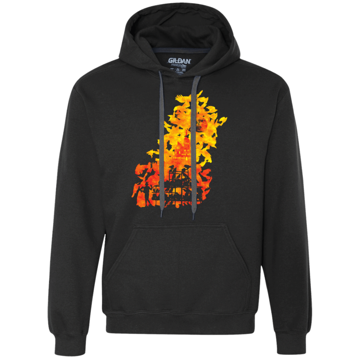 Sweatshirts Black / S Birds Of Terror Premium Fleece Hoodie