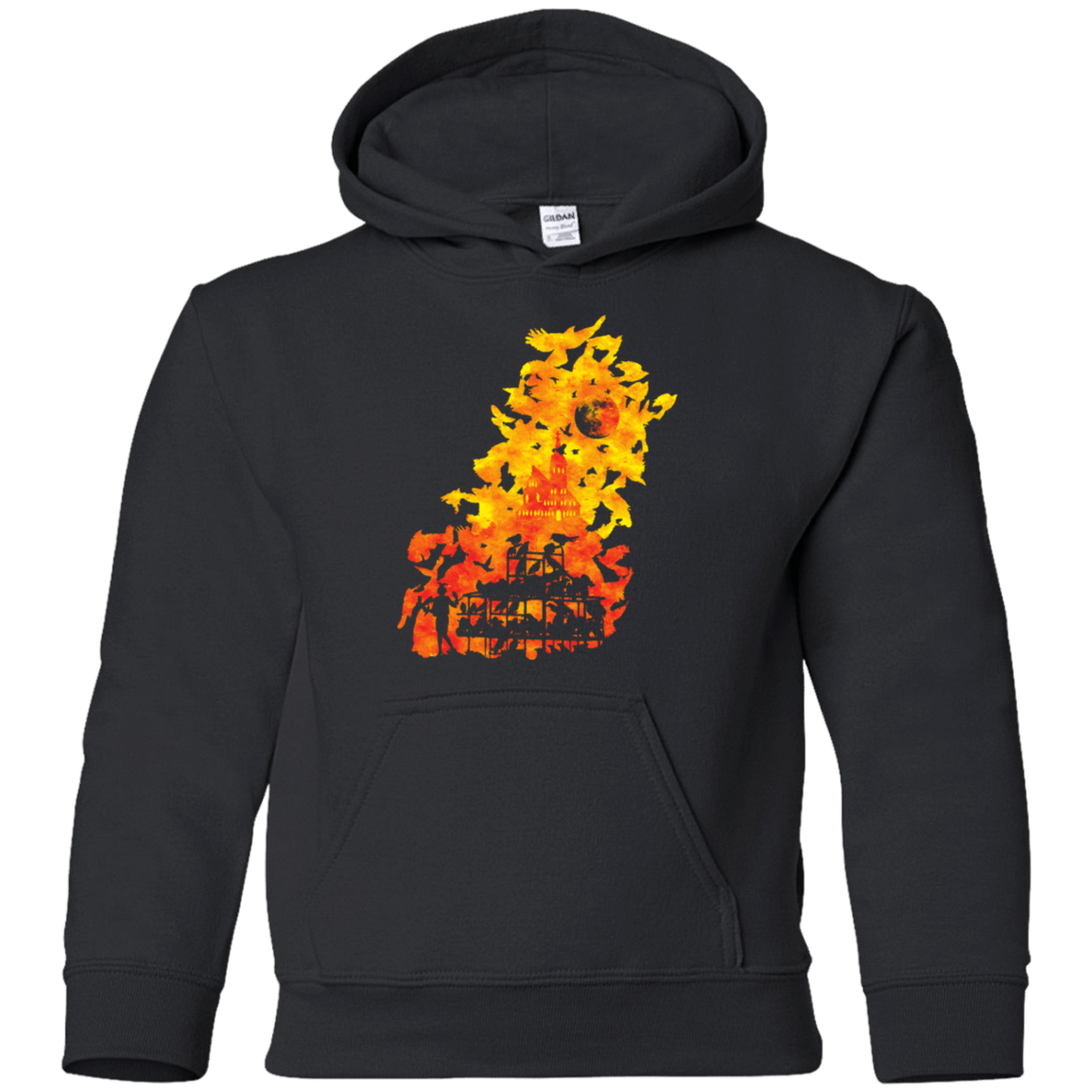 Sweatshirts Black / YS Birds Of Terror Youth Hoodie