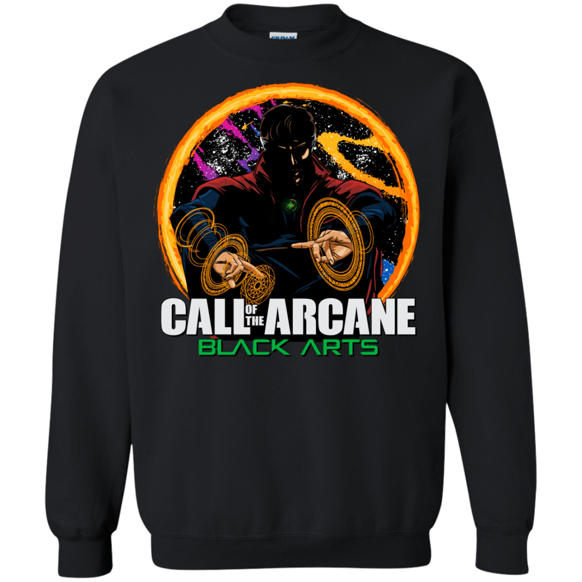 Sweatshirts Black / Small Black arts Crewneck Sweatshirt