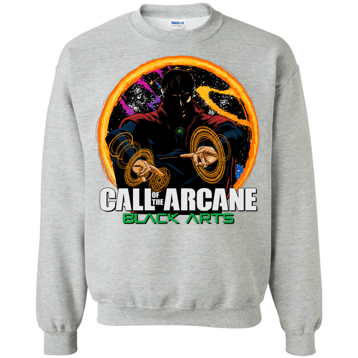 Sweatshirts Sport Grey / Small Black arts Crewneck Sweatshirt