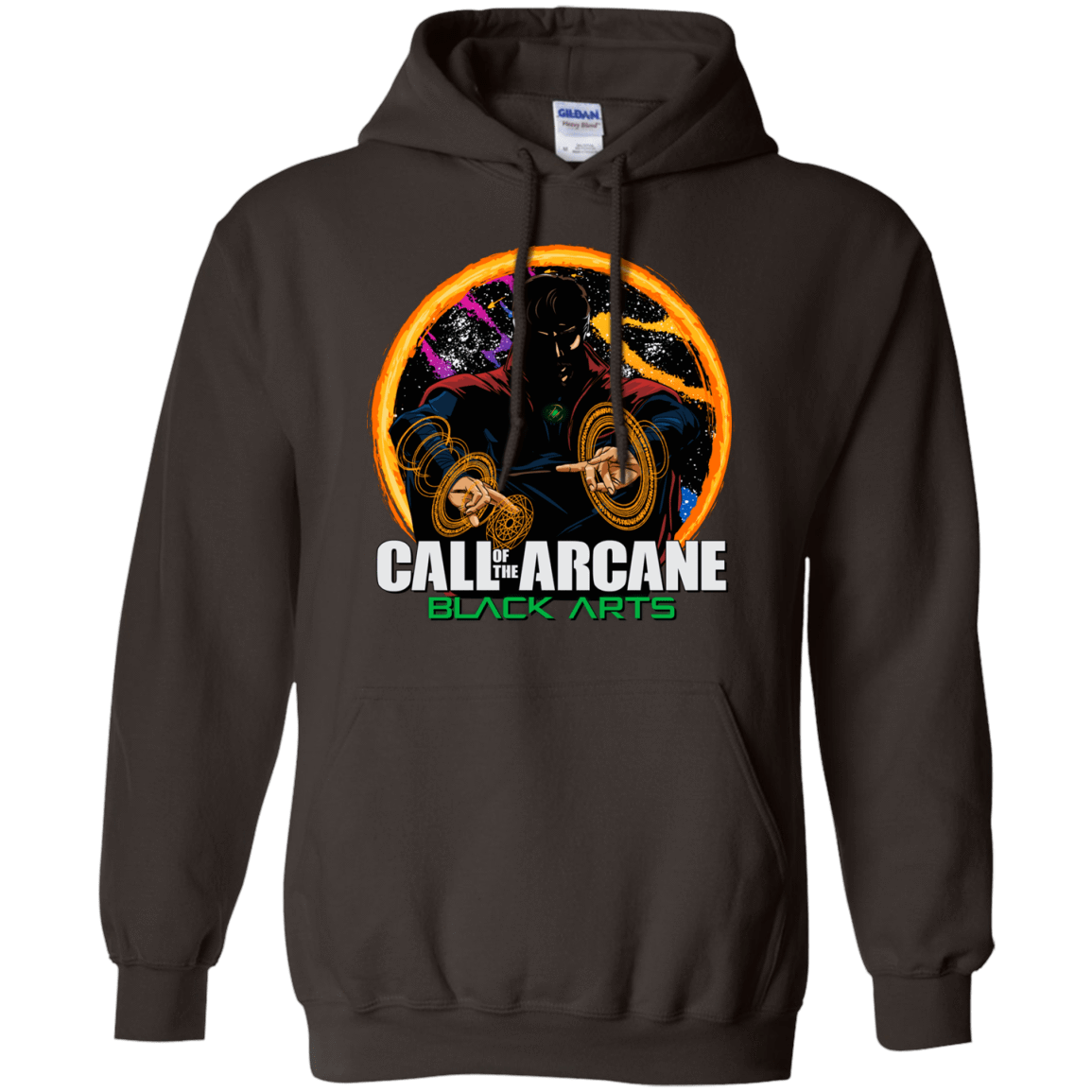 Sweatshirts Dark Chocolate / Small Black arts Pullover Hoodie