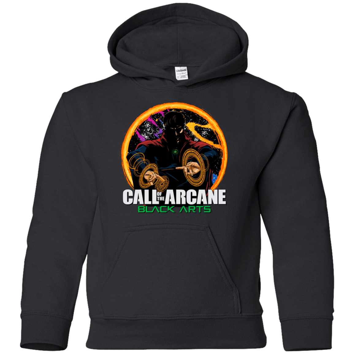 Sweatshirts Black / YS Black arts Youth Hoodie