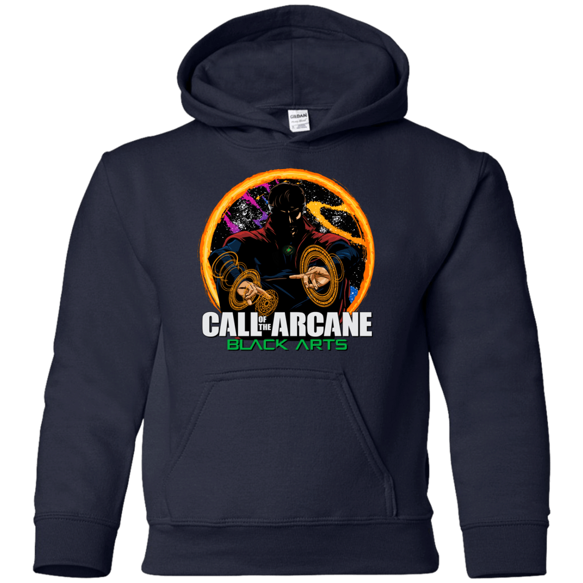 Sweatshirts Navy / YS Black arts Youth Hoodie