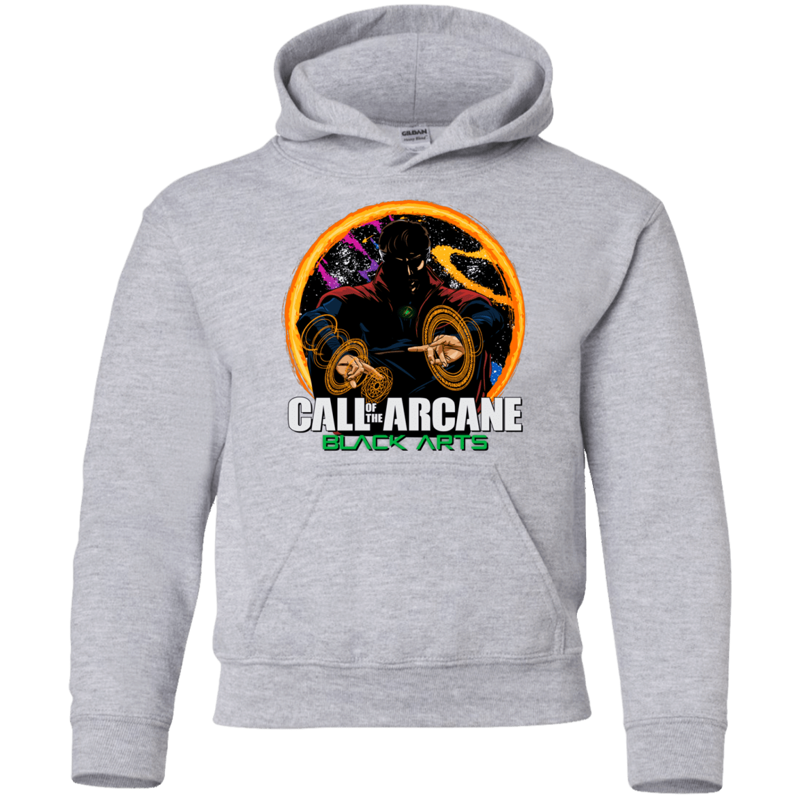 Sweatshirts Sport Grey / YS Black arts Youth Hoodie