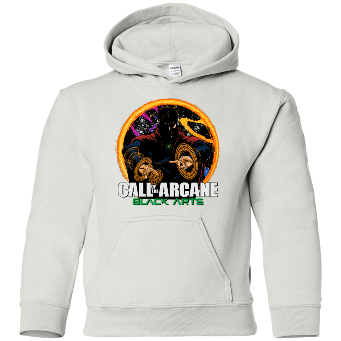 Sweatshirts White / YS Black arts Youth Hoodie