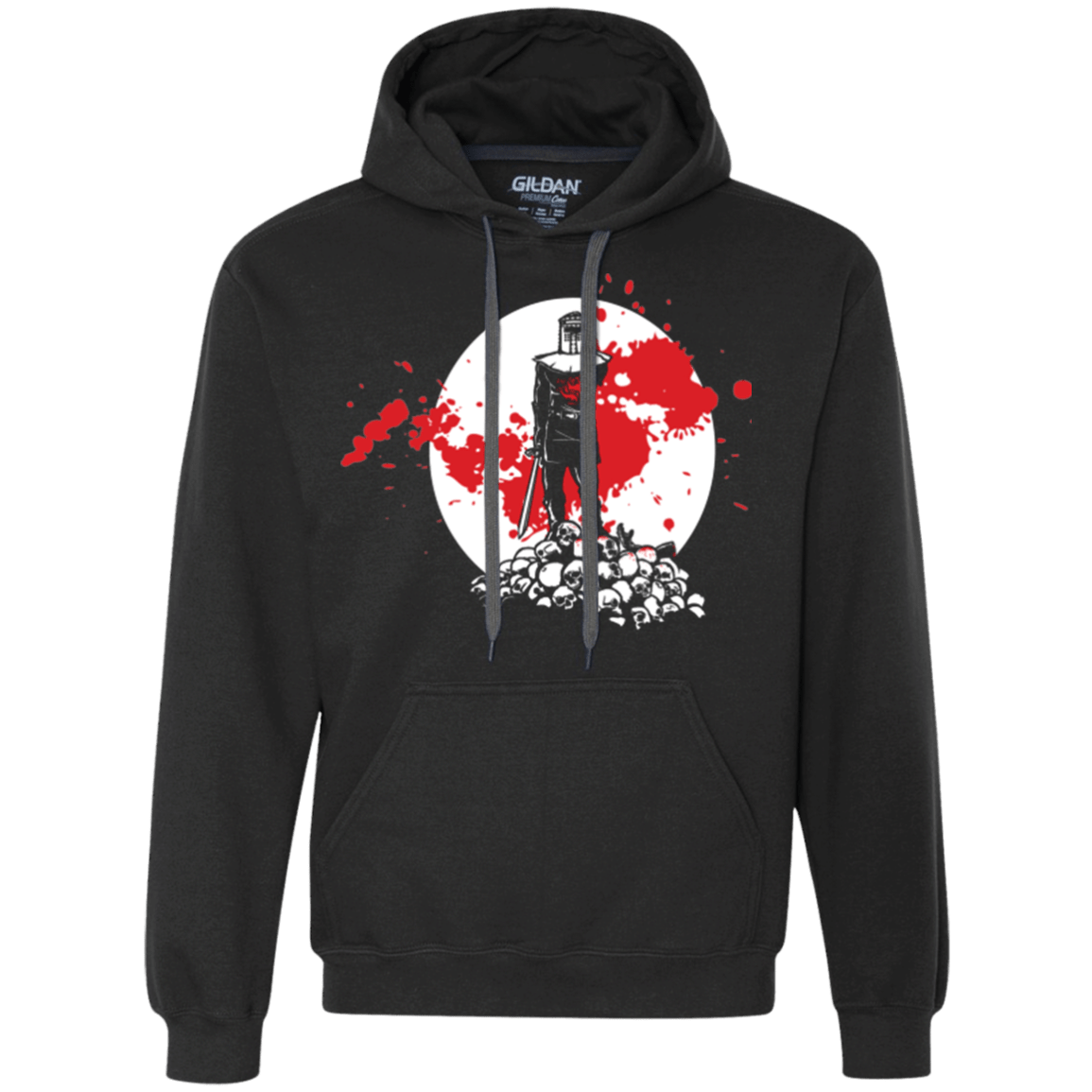 Sweatshirts Black / Small Black Knight Rises Premium Fleece Hoodie